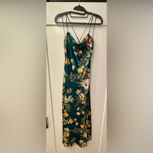 NWOT Sweet Lemon silk dress, size small